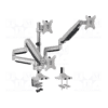 BP0052 TRIPLE MONITOR DESK MOUNT, 13-32, MAX.7KG ADJ 90 LOGILINK - Image 2