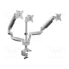 BP0052 TRIPLE MONITOR DESK MOUNT, 13-32, MAX.7KG ADJ 90 LOGILINK