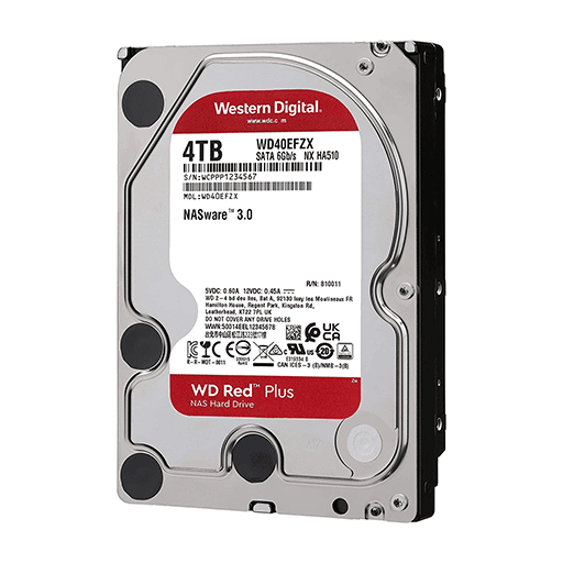 Western WD40EFZX WD Red Plus 4TB 6Gb/s 3.5" HDD