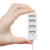 Unitek Y-2146 4-port USB2.0 Hub with 11cm cable - Image 2