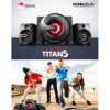 SonicGear Titan5 2.1 PC Speakers BT/USB/FM/LED 40W - Image 3