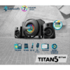 SonicGear Titan5 2.1 PC Speakers BT/USB/FM/LED 40W - Image 4
