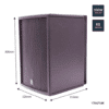 Citronic CS-610B Speaker 6'' 100W Black 178.671UK - Image 2