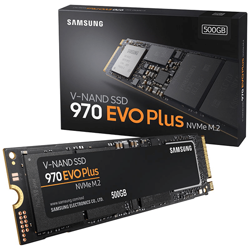 SAMSUNG Evo Plus NVMe SSD, PCIe 3.0 M.2 Typ 2280 500 GB