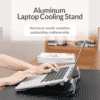 Orico Stand Laptop Cooling Pad with 2 fans NA15 - Image 2