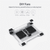 Orico Stand Laptop Cooling Pad with 2 fans NA15 - Image 5