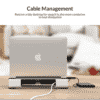 Orico Stand Laptop Cooling Pad with 2 fans NA15 - Image 6