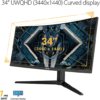 ASUS TUF Gaming VG34VQL1B 34"WQHD 165Hz Gaming Monitor - Image 3
